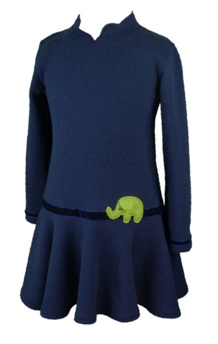 Strickkleid mädchen - strickkleid,