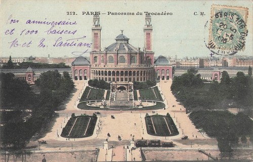 Paris trocadero farbe - -,