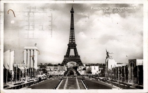 Paris weltausstellung - ak,