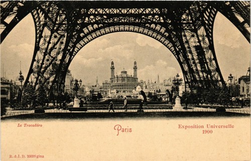 Cpa paris expo 1900 le - ak,