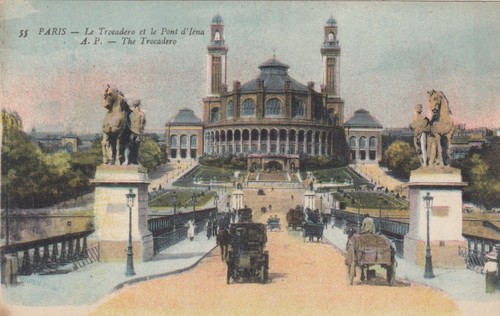 Paris der trocadero meine - paris,