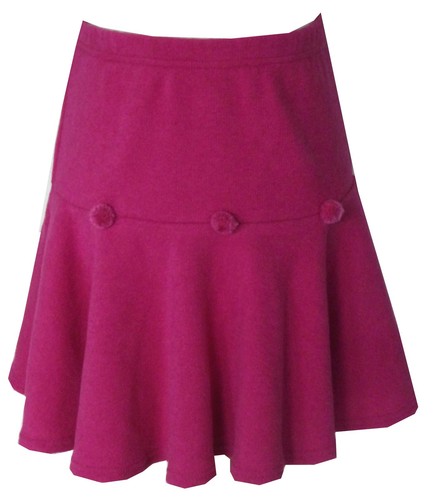 Strickrock mädchen pink - strickrock,