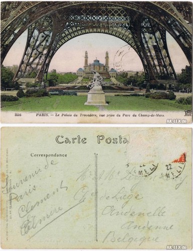Paris palais trocadero - la,
