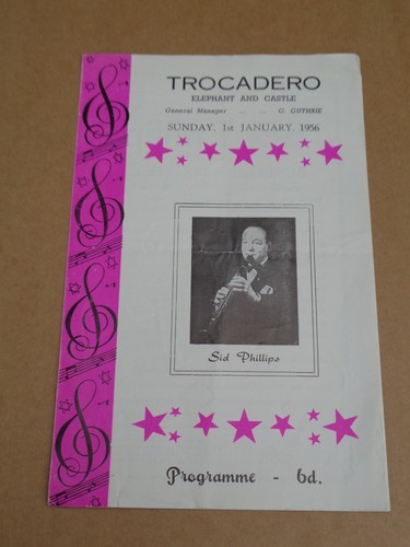 Sid phillips 1956 trocadero - 1956,