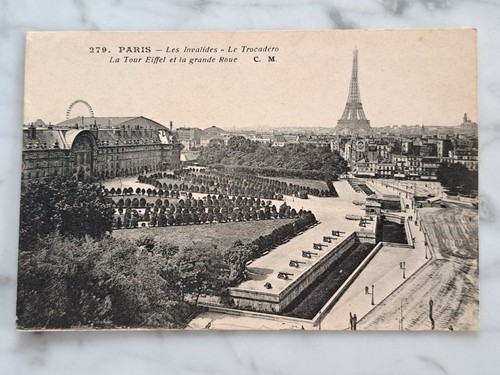 Cpa paris invalides - paris,