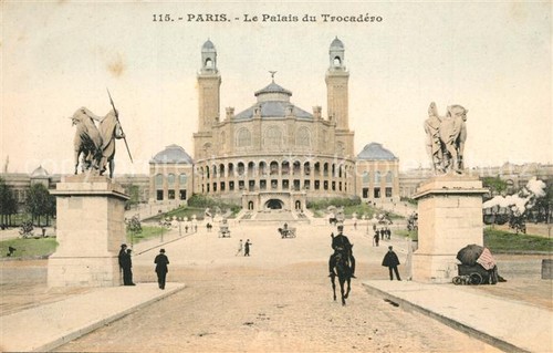 Paris palais trocadero - paris,