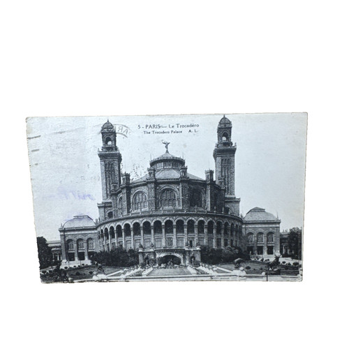 Ansichtskarte postkarte paris - postkarte,