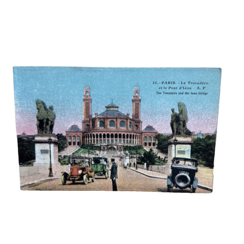 Ansichtskarte postkarte paris - postkarte,
