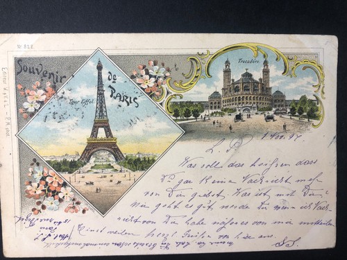 Paris eiffelturm 1897 - -,