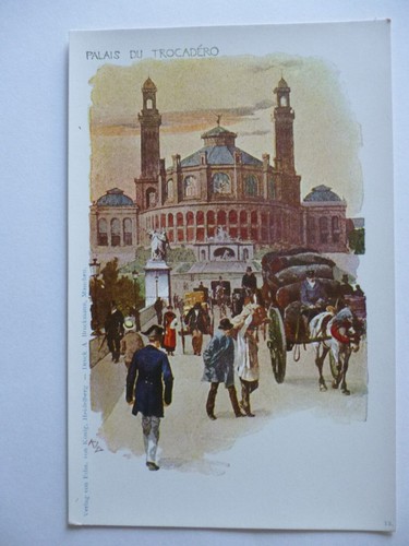 Ansichtskarte palais - ansichtskarte, du