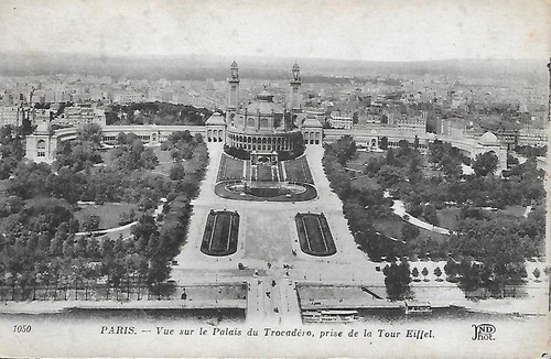 Cpa postkarte paris palais - cpa,